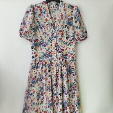 Michelle Keegan Soft Button Floral Maxi Dress Uk10 ****Ref V245