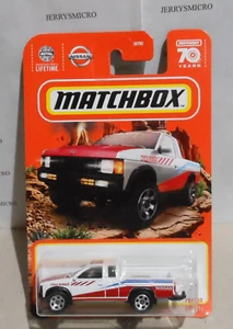 MATCHBOX MOUNTAIN SERIES  '95 NISSAN HARDBODY (D21) IN WHITE, RED, BLUE #72/100 - Picture 1 of 1