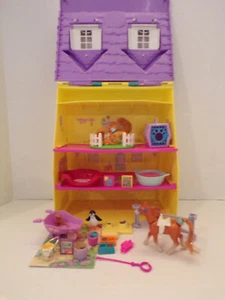 Kenner Vintage ~ LPS ~ 1996 ~ Landhaus Tragetasche Spielset ~ unvollständig ~ Teile Stücke - Bild 1 von 11