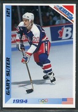 1994 Finnish JAA Kiekko Hockey - #121 - Gary Suter - Team USA
