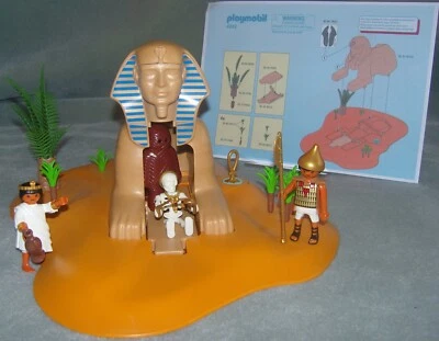 Playmobil sphinx égyptien avec cache momie 4242 complet très bon état - Photo 1/2