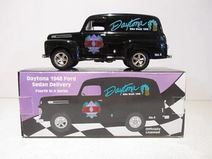 New Liberty Classic 1:24 Daytona Black 1948 Ford Sedan Delivery Diecast Bank. - Picture 1 of 12