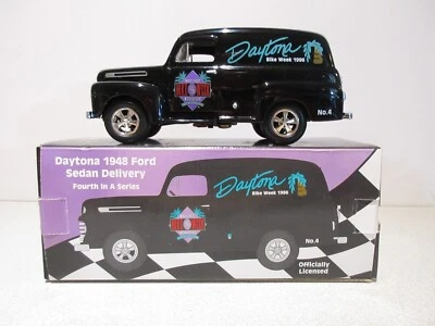 New Liberty Classic 1:24 Daytona Black 1948 Ford Sedan Delivery Diecast Bank. - Image 1 of 4