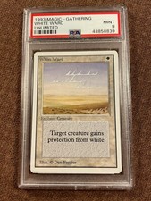 White Ward, Unlimited, Graded (PSA 9), MTG, Vintage, Legacy, Commander EDH