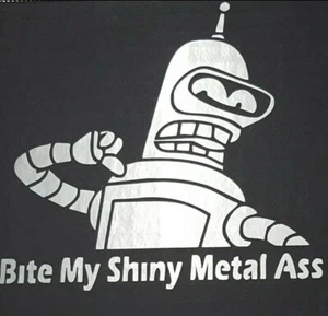 Bender Bite My Shinny Metal Car Decal - Bild 1 von 1