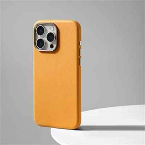 Business PU Leather For Magsafe Case Shockproof Cover For iPhone 16 15 14 Pro - Picture 1 of 29