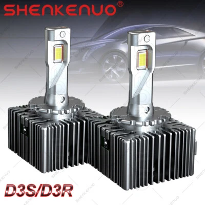 2x NOVO CONJUNTO DE LÂMPADAS DE FARÓIS LED XENÔNIO D3S PARA CADILLAC ESCALADE 2007-2014 - Imagem 1 de 4