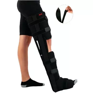 Orthopädische KAFO Knie Sprunggelenk Fuß Wegfahrsperre Stützbandage beidhändig - Bild 1 von 7