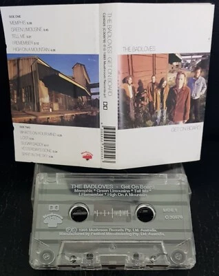The Badloves – Get On Board - 1993 cassette tape excellent, cover VG+ - Image 1 of 2