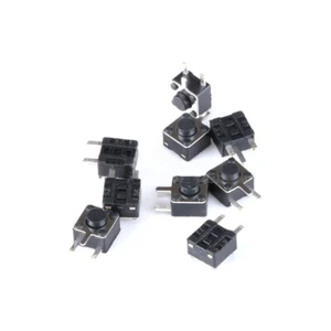 Tappo pulsante quadrato rosso per interruttore a pulsante 12x12x7,3 mm tatto micro interruttore fai da te - Foto 1 di 5
