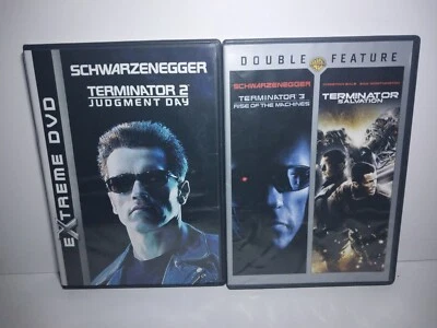 Terminator DVD Lot Rise Of The Machines, Salvation & Judgment Day - Image 1 of 4