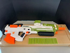 2020 Hasbro NERF HALO MA40 Motorized Dart Blaster New in Box - Picture 1 of 5