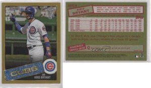 2020 Topps Chrome Ben Baller Edition Gold Refractor /50 Kris Bryant #85TC-9