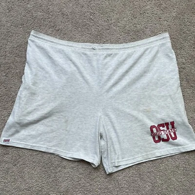 Ohio State Buckeyes Vintage 90s White Shorts Mens Size 3XL - Image 1 of 4