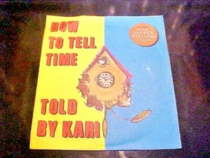 NEW OLD STOCK Vintage Golden Records How To Tell Time 45 RPM 7" Told By Kari - Picture 1 of 4