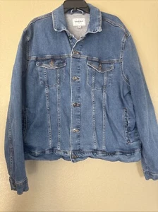 Chaqueta vaquera Goodfellow lavado oscuro talla XXL - Imagen 1 de 3