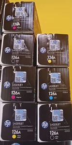 HP Toner originale ciano LaserJet 126A - Foto 1 di 1