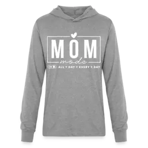 Unisex Long Sleeve Hoodie Shirt - Picture 1 of 8