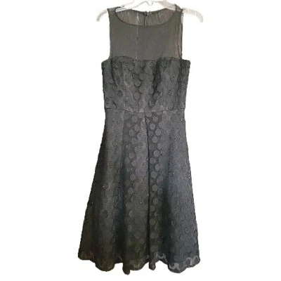 JS Boutique Short dress Size 6 Black Beaded Formal Classy - Image 1 of 4