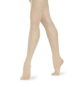 ADULT Footed Dance Tights from Revolution DARK TAN Grow w/Me One Size Fits All - Picture 1 of 1