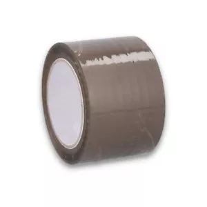2" X 110 Yards Premium Brown/Tan Tapes Box Carton Sealing Packing Tape 12 Rolls - Picture 1 of 8