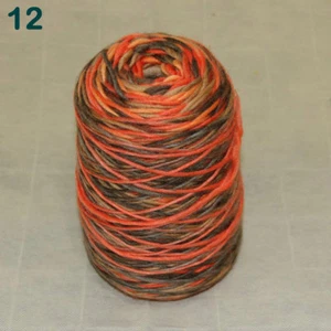 Sale NEW 500g Cone Yarn Chunky Shawl Scarf Hand Knitting Rainbow Wool Cashmere - Picture 1 of 47