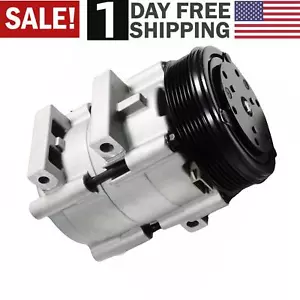 A/C Air AC Compressor 97-06 For Ford F150 4.2L 2004 F-150 Heritage V6 CO 101510C - Bild 1 von 14