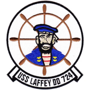 DD-724 USS Laffey Patch - Version A - Picture 1 of 6