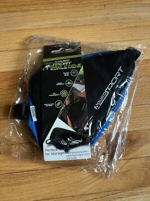 Nueva bolsa de almacenamiento triángulo para bicicleta Duro Sport Pro negra/azul en bolsa sellada Foto 1 de 2