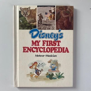 Disney Mi primera enciclopedia (1988) novela de libro vintage - Vol 14 músico meteorito - Imagen 1 de 7