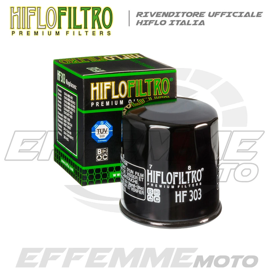 Filtro olio KAWASAKI Z 900 / Z900 Abs 2017 2018 2019 2020 (HIFLO HF303) - Immagine 1 di 1