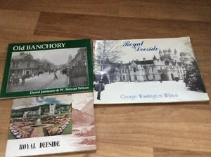 3 X BANCHORY \ ROYAL DEESIDE PICTURE BOOKS - FREEPOST UK - Foto 1 di 12