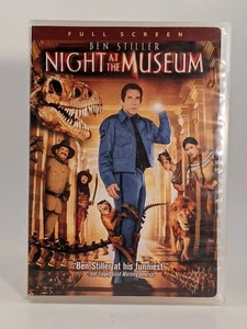 Night at the Museum (DVD, 2007, Full Frame) Brn Stiller, Family Comedy, Like New - Picture 1 of 3