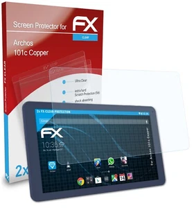 atFoliX 2x Screen Protection Film for Archos 101c Copper Screen Protector clear - Picture 1 of 9