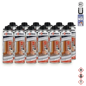 Förch 1K-Pu Pistolenschaum 500 ml plus Bauschaum Fensterschaum Montageschaum - Bild 1 von 8