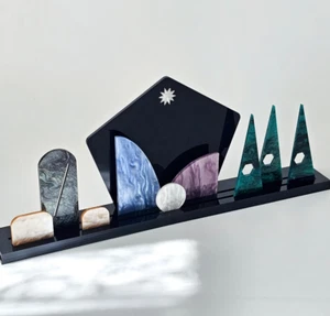 Christmas Decor Modern Nativity Set Minimalist Nativity Scene Contemporary - Bild 1 von 11