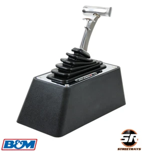 B&M Universal 3 & 4 Speed Auto Ratchet Shifter 80690 Fits GM Chevy Ford Mopar - Picture 1 of 5