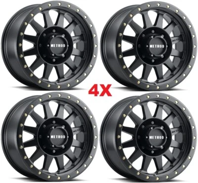 17 MÉTODO LLANTAS ESTÁNDAR LLANTAS NEUMÁTICOS 8 2500 3500 RAM F-250 F-350 8 NEGRO Foto 1 de 4