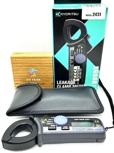KYORITSU 2431 Clamp Meter Leakage Current Tester Load Current Measurement - Picture 1 of 10