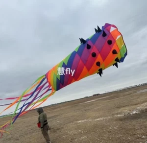 8m Great Turbine Rainbow Giant Slowly Rotating Turbine Windsock Kite accessories - Picture 1 of 2