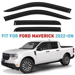 Protectores de lluvia viseras de ventilación pantalla para Ford Maverick 2022-2025 - Imagen 1 de 7