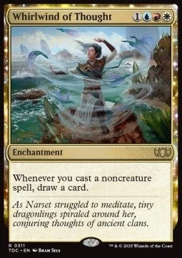 Magic/MTG Whirlwind of Thought TDC-311 Rare Englisch Neu - Bild 1 von 2