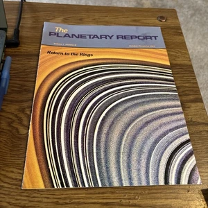 The Planetary Report Magazine Planetary Society Oct. 1981 Return the the Rings - Picture 1 of 4