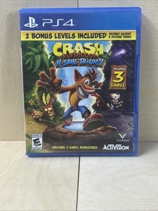 Crash Bandicoot: N Sane Trilogy PlayStation 4 PS4 Activision 2017; Excellent! - Picture 1 of 3