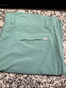Peter Millar Shorts Mens 38 Green Shackleford Performance Hybrid Rainforest Grn - Picture 1 of 7
