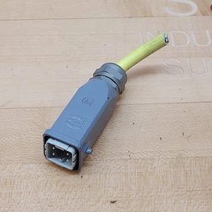 Harting HAN 4A-M Connector with Housing - USED - Picture 1 of 7