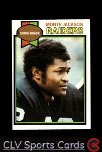 Football sports Topps Monte Jackson Oakland Raiders Near Mint or Better - Picture 1 of 2