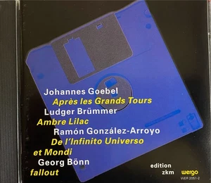GOEBEL/BRUMMER/GONZALEZ-ARROYO/BONN CD Exc Cond! Wergo - Picture 1 of 2