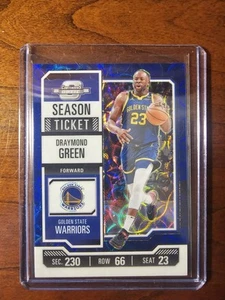 Maglia Draymond Green 2023-24 Panini Contenders Optic International Blu 23/45 # - Foto 1 di 3