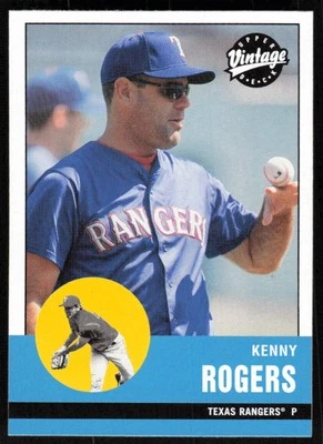2001 Upper Deck Vintage #90 Kenny Rogers   - FREE SHIPPING - Image 1 of 2